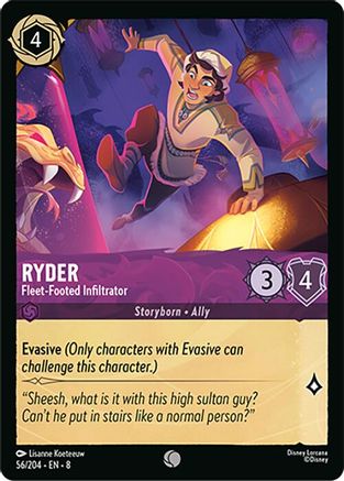 Ryder (Fleet-Footed Infiltrator) - 56/204 - Common