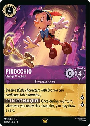 Pinocchio (Strings Attached) - 61/204 - Legendary