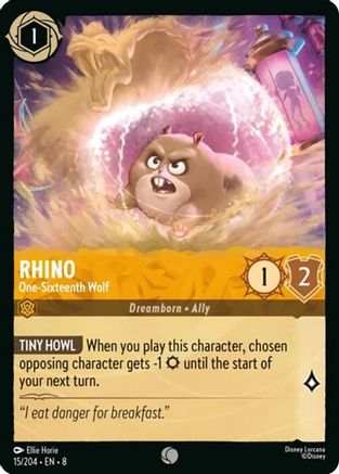 Rhino (One-Sixteenth Wolf) - 15/204 - Common