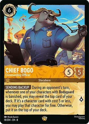 Chief Bogo (Commanding Officer) - 18/204 - Legendary