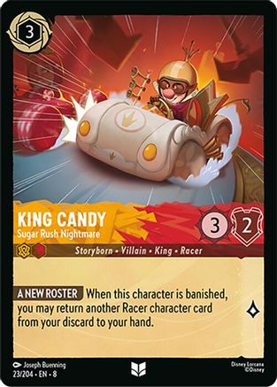 King Candy (Sugar Rush Nightmare) - 23/204 - Uncommon