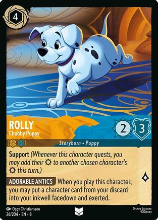 Rolly (Chubby Puppy) - 26/204 - Uncommon