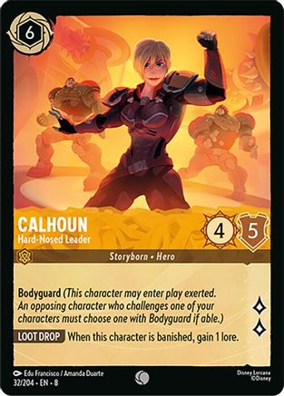 Calhoun (Hard-Nosed Leader) - 32/204 - Common