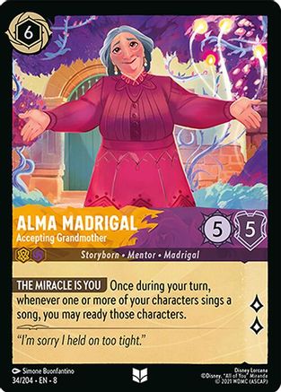 Alma Madrigal (Accepting Grandmother) - 34/204 - Uncommon