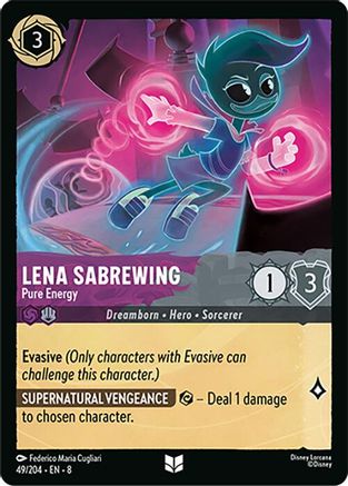 Lena Sabrewing (Pure Energy) - 49/204 - Uncommon