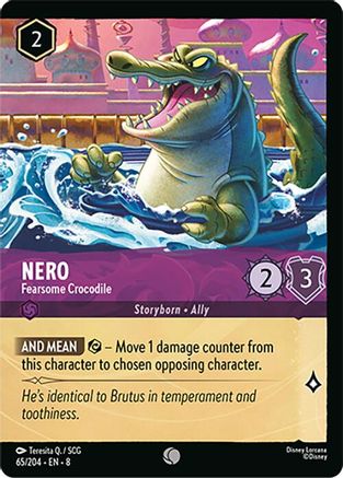 Nero (Fearsome Crocodile) - 65/204 - Common