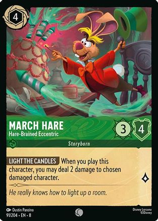 March Hare (Hare-Brained Eccentric) - 91/204 - Common