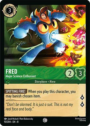 Fred (Major Science Enthusiast) - 92/204 - Common