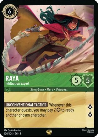 Raya (Infiltration Expert) - 100/204 - Legendary