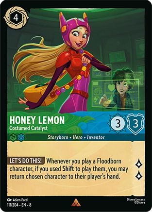 Honey Lemon (Costumed Catalyst) - 111/204 - Rare
