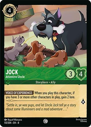 Jock (Attentive Uncle) - 112/204 - Common