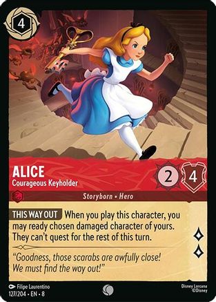 Alice (Courageous Keyholder) - 127/204 - Common