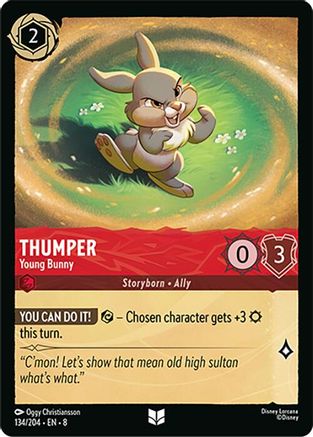 Thumper (Young Bunny) - 134/204 - Uncommon