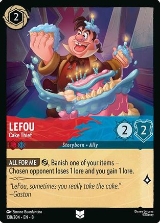 LeFou (Cake Thief) - 138/204 - Uncommon