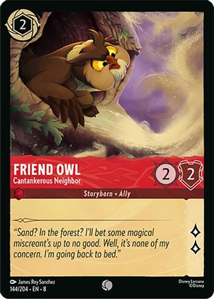 Friend Owl (Cantankerous Neighbor) - 144/204 - Common