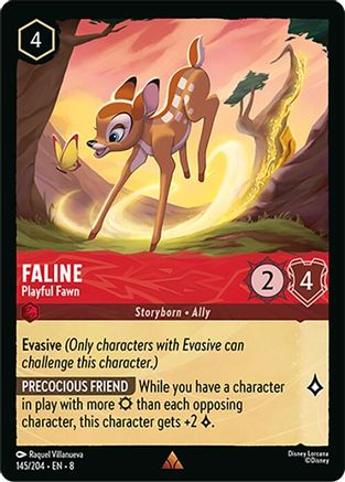 Faline (Playful Fawn) - 145/204 - Rare