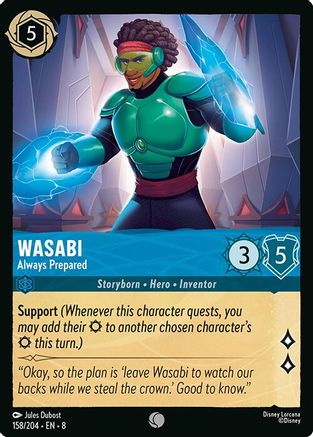 Wasabi (Always Prepared) - 158/204 - Common