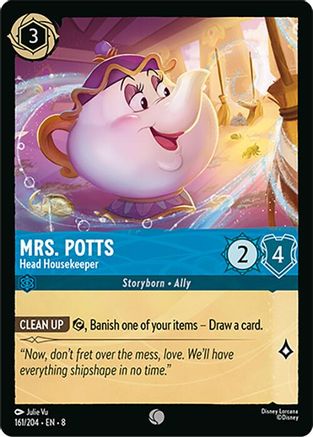 Mrs.Potts (Head Housekeeper) - 161/204 - Common