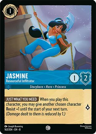 Jasmine (Resourceful Infiltrator) - 162/204 - Common