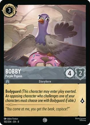 Bobby (Purple Pigeon) - 182/204 - Common