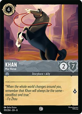 Khan (War Horse) - 193/204 - Common