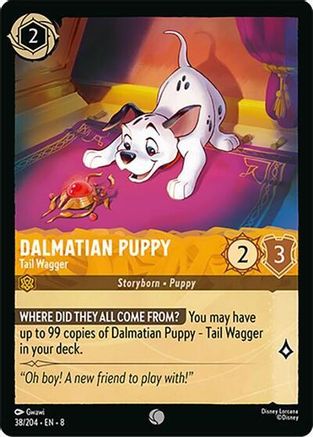 Dalmatian Puppy (Tail Wagger) - 38/204 - Common