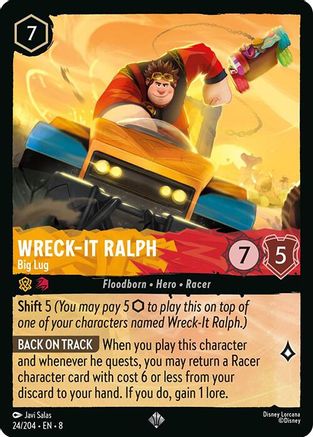 Wreck-It Ralph (Big Lug) - 24/204 - Super Rare