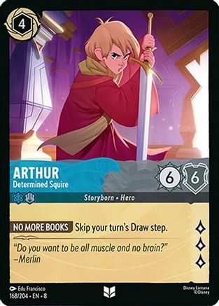 Arthur (Determined Squire) - 168/204 - Uncommon