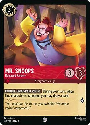 Mr. Snoops (Betrayed Partner) - 143/204 - Common