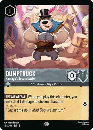 Dumptruck (Karnage's Second Mate) - 185/204 - Common