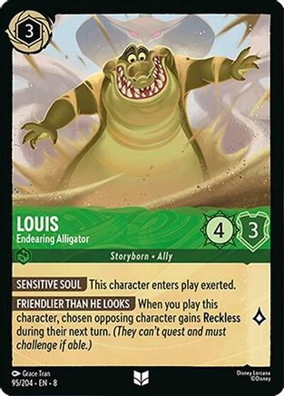 Louis (Endearing Alligator) - 95/204 - Uncommon