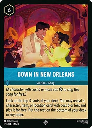 Down in New Orleans - 177/204 - Super Rare