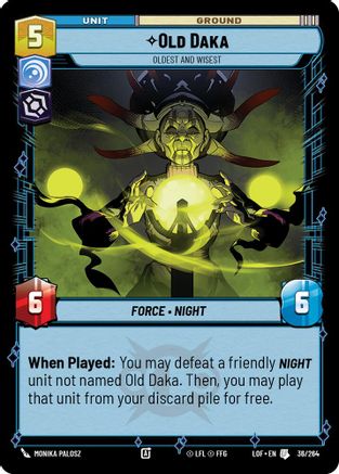 Old Daka - Oldest and Wisest - 036/264 - Uncommon