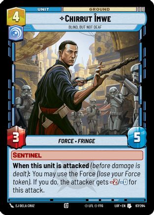 Chirrut Imwe - Blind, but not Deaf - 067/264 - Uncommon