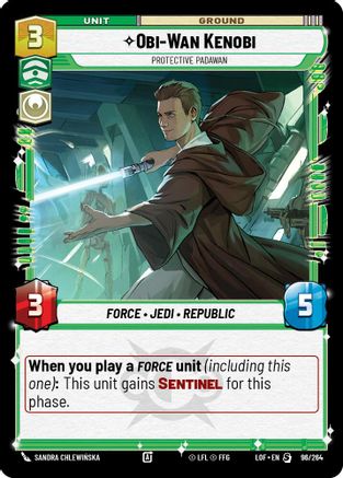Obi-Wan Kenobi - Protective Padawan - 096/264 - Special