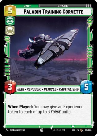 Paladin Training Corvette - 099/264 - Common