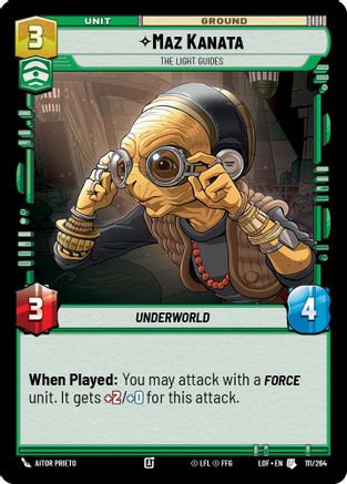 Maz Kanata - The Light Guides - 111/264 - Uncommon