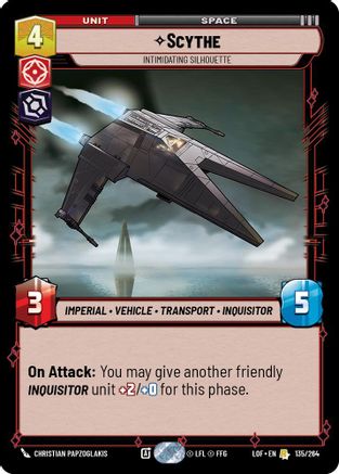 Scythe - Intimidating Silhouette - 135/264 - Rare