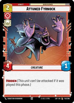 Attuned Fyrnock - 143/264 - Common