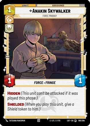 Anakin Skywalker - Force Prodigy - 190/264 - Special