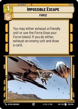 Impossible Escape - 218/264 - Uncommon