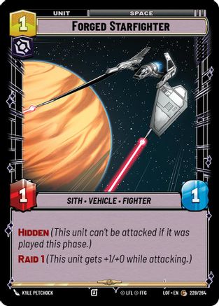 Forged Starfighter - 228/264 - Common