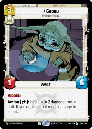 Grogu - Mysterious Child - 246/264 - Legendary