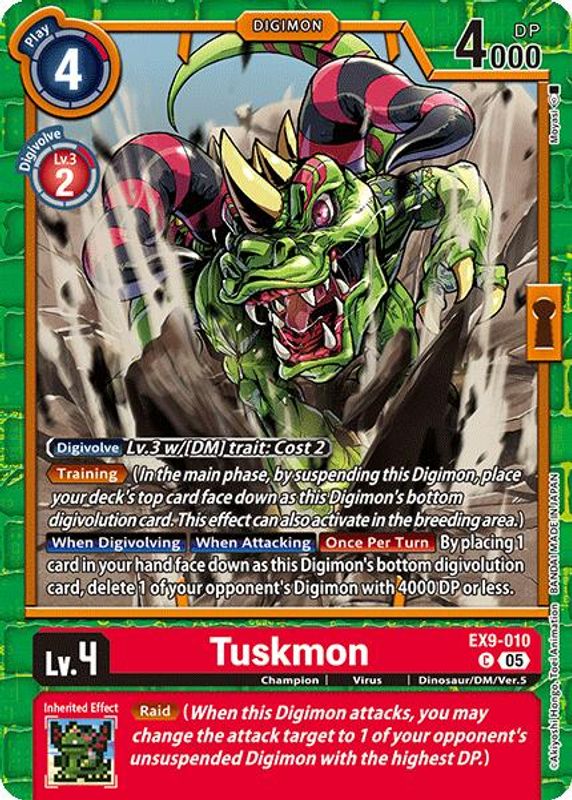 Tuskmon - EX9-010 - Common