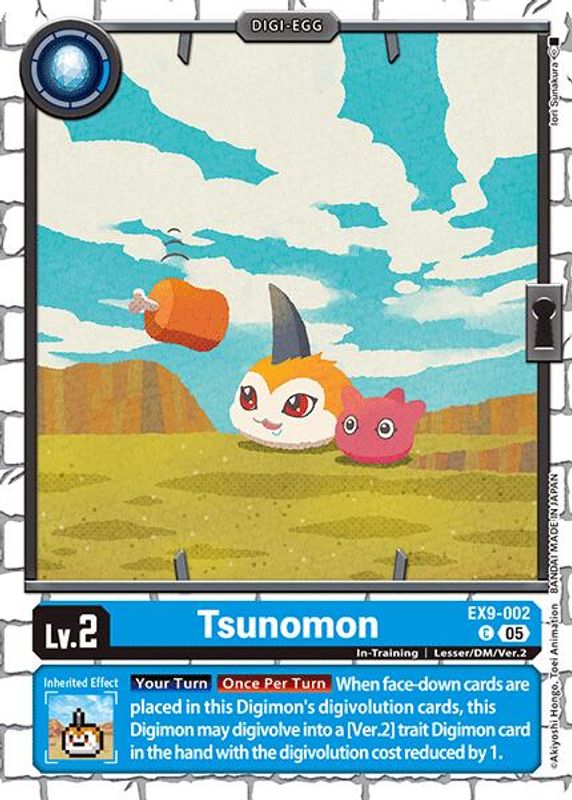 Tsunomon - EX9-002 - Common