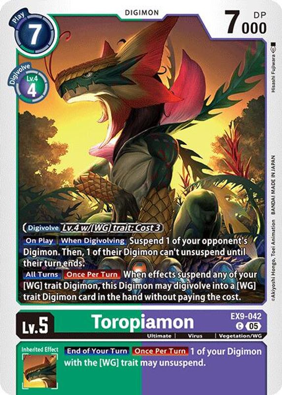 Toropiamon - EX9-042 - Common