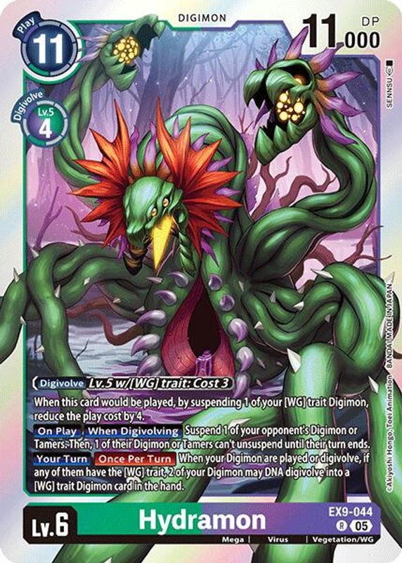 Hydramon - EX9-044 - Rare