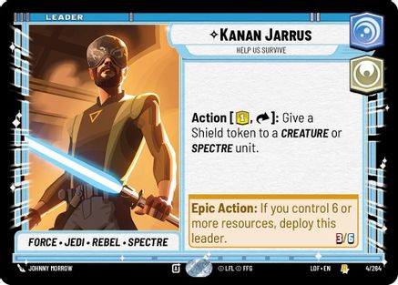 Kanan Jarrus - Help Us Survive - 004/264 - Rare