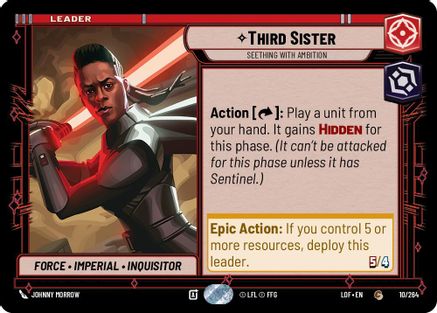 Third Sister - Seething With Ambition - 010/264 - Common
