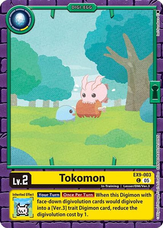 Tokomon - EX9-003 - Common